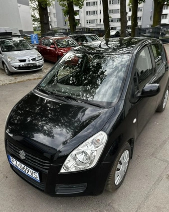 Suzuki Splash cena 12900 przebieg: 124824, rok produkcji 2009 z Radziejów małe 301